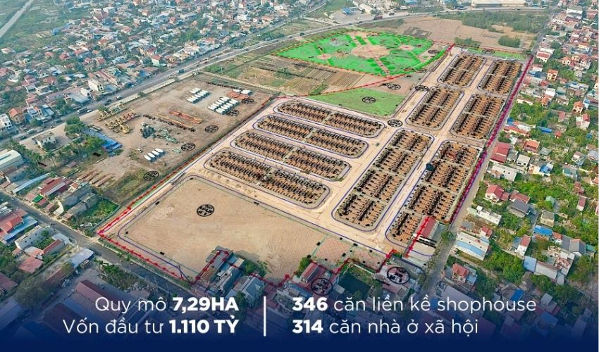 Quy hoạch tổng thể dự án Him Lam An Hồng
