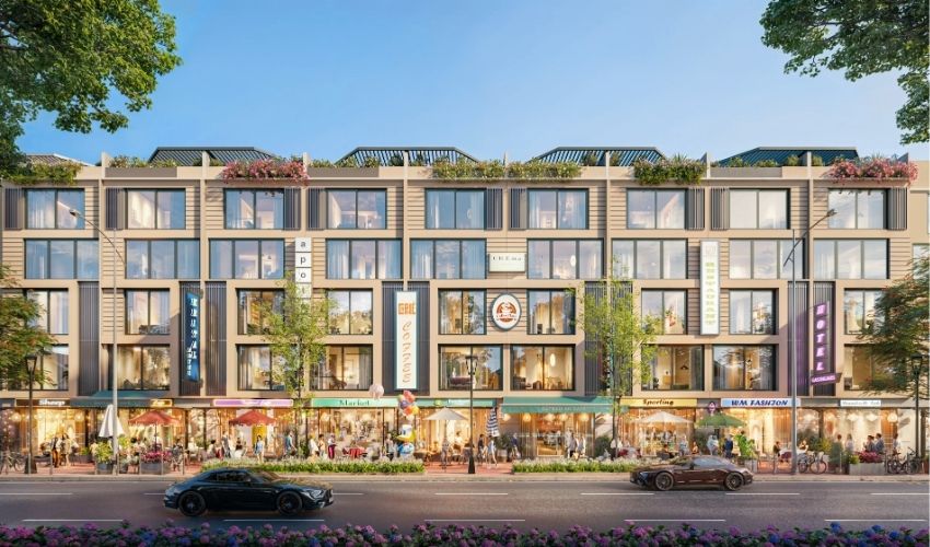 Mẫu thiết kế Shophouse Sơn Phúc Lumera City Hải Phòng
